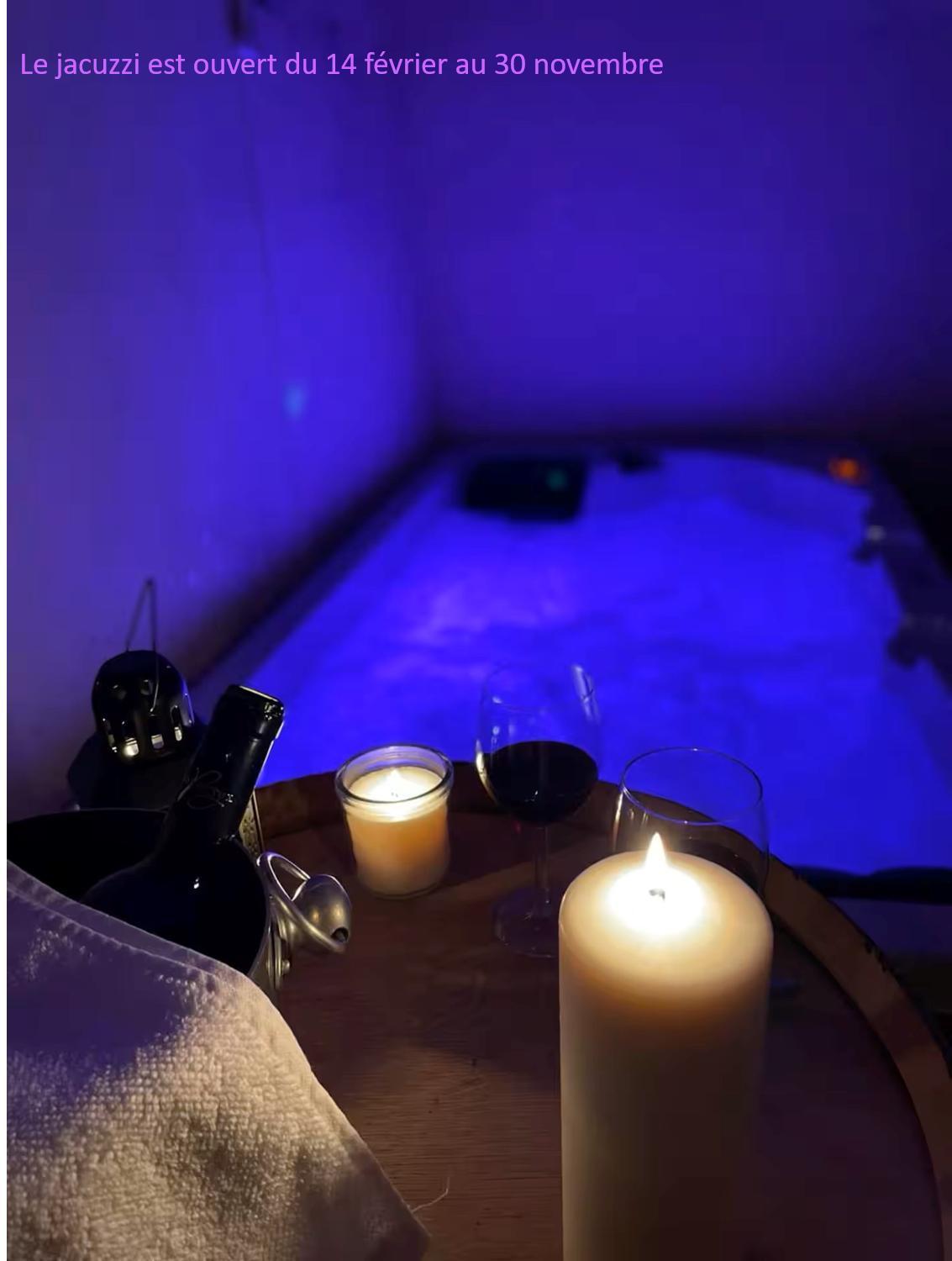 Suite Grand Cru - Spa & Terrasse Arveyres Exterior foto